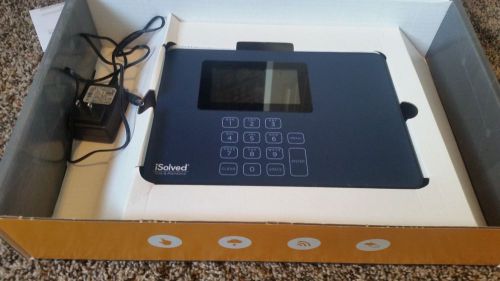 Timeclock infinisource timeforce qqest isolved biometric swipecard nxg g2 new for sale