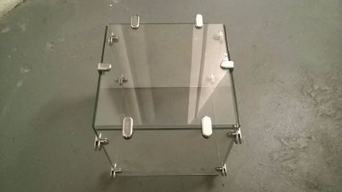 Glass Cube Display 12X12X12