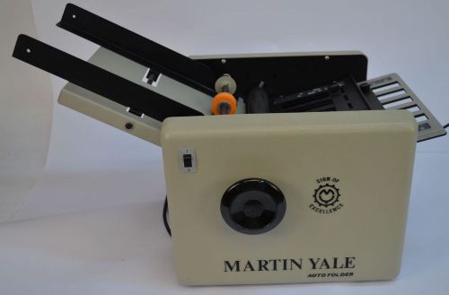 Martin Yale 1501 CV-7 Auto Paper Letter Folder Folding Machine Automatic