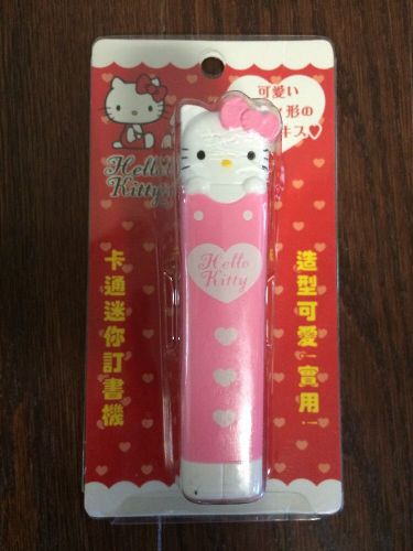 NIB Hello Kitty Cute Lovely Stapler Pink K463