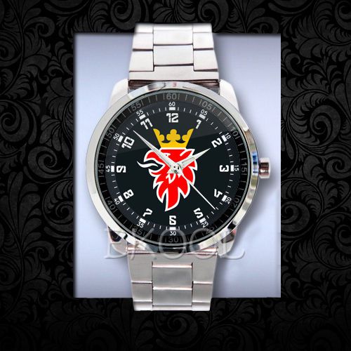 619 Saab Logo Sport Watch  New Design On Sport Metal Watch