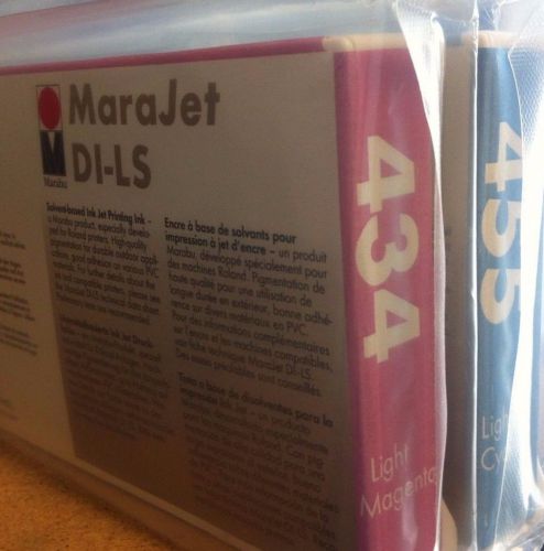 ClearStar MaraJet DI-LS Cartridges for Roland - Lt Magenta &amp; Lt Cyan - 440ml