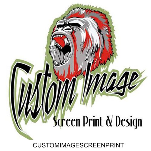 12 SCREEN PRINTED TRANSFERS 1 COLOR