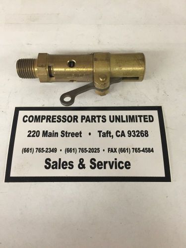 Kingston 1/4 80 psi, relief valve, air compressor, #119c-2-080 for sale