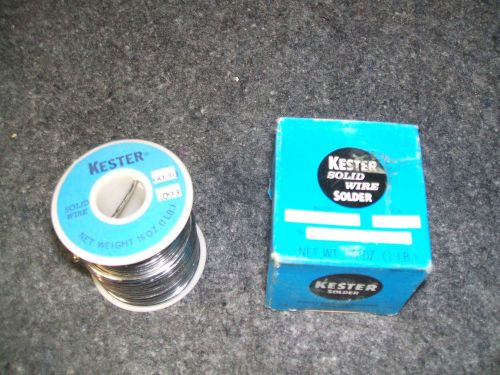 kester solder 1 lb roll 60/40 .093 solid wire