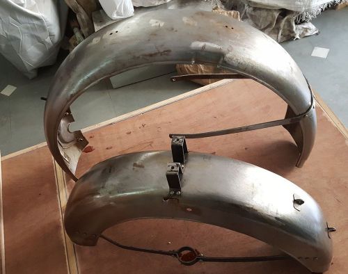 R35 1935 AND LATER MOTORCYCLE FRONT AND REAR FENDER MUDGUARD SET