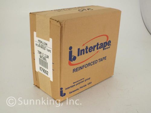 8 Rolls - Intertape Medallion Water Activated Reinforced Tape 70mm x 114m