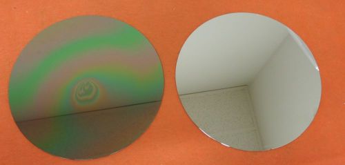 [LOT 25]8&#034; 200mm Silicon Wafer for Art Projects Blank Back Shiny Front #7