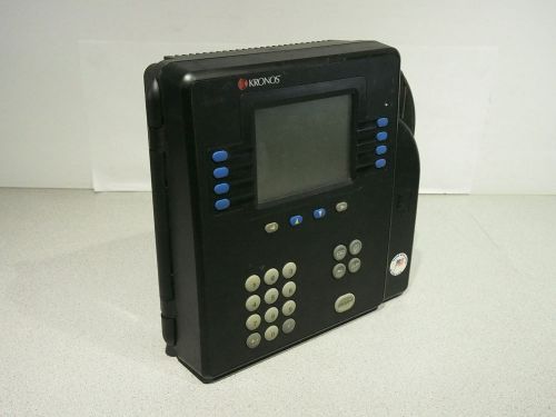 Kronos System 4500 Time Clock P/N 8602000-001 Passes Self-Tests Reset to Factory