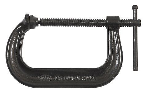 Bessey CDF406 6-Inch Black Oxide Spindle Drop Forged C Clamp