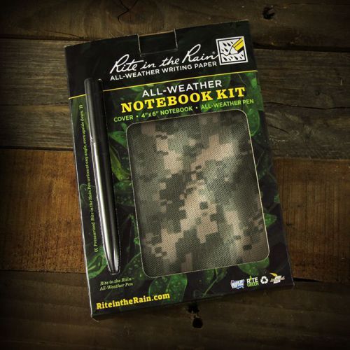 946A-Kit Rite In The Rain ACU Cover Notebook with Black Pen NSN *NIB*-