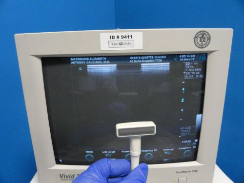 Ge t739 p/n 2259244 linear array vascular cardiac transducer (9875) for sale