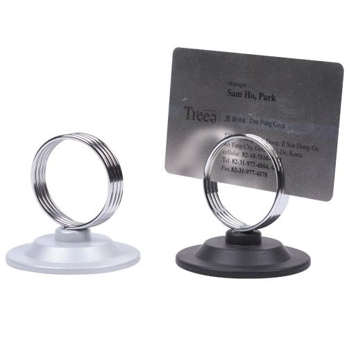 4x Table Number Clip Stand Holder Name Place Card Memo Menu Display