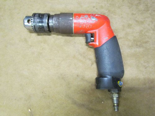 Sioux 1/2&#034; chuck pneumatic air drill 1a50esb 2600rpm no key made in usa for sale