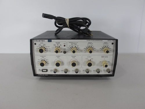 Wavetek 801 50 mhz pulse generator with power cord for sale