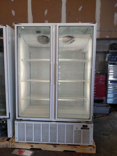 Used master-bilt model blg-48hd 2-door self-contained freezer for sale
