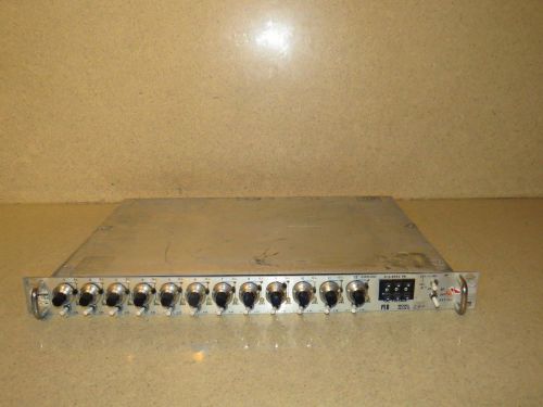 PIEZOELECTRIC PCB 483A10 12 CHANNEL POWER SUPPLY / AMPLIFIER (B)