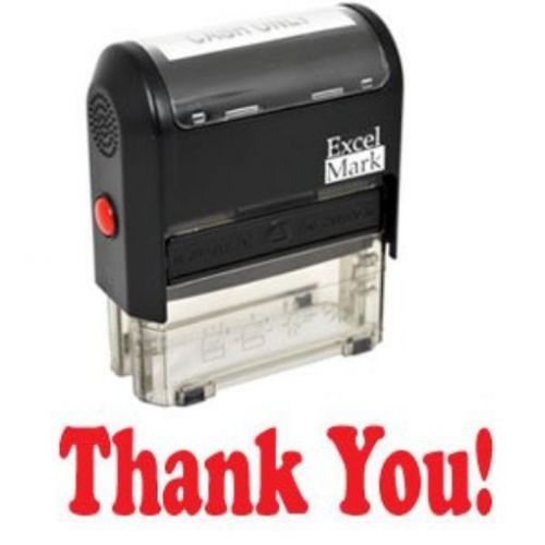 THANK YOU! Self Inking Rubber Stamp - Red Ink 42A1539WEB-R