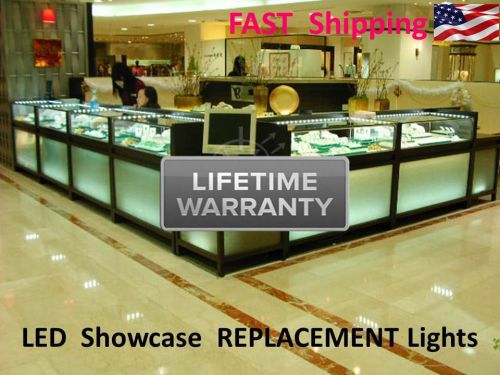 Showcase Lighting - LED Replacement with transformer and lights - complete kit