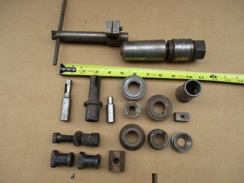 milling machine mill parts/ pieces  LOTTT!!! tools, holders, bars, cutters