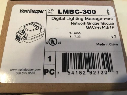 Watt stopper lmbc-300 digital network bridge module new. white for sale