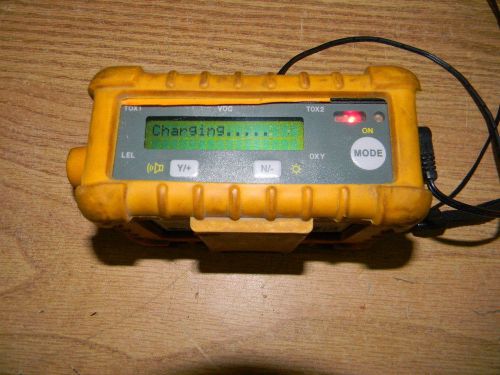 RAE Systems PGM-50/5P Multiple Gas Detector W Charger and Case