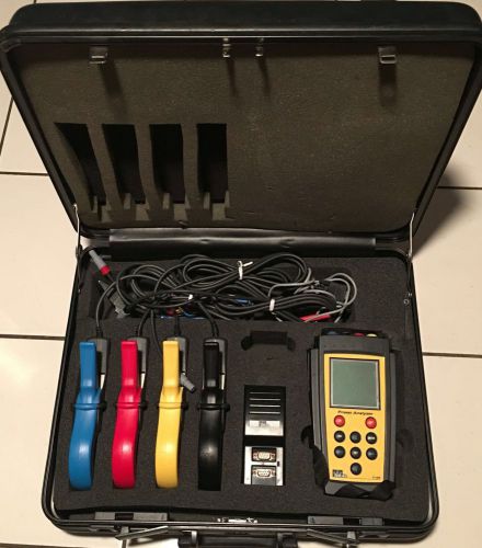 61-806 power analyzer with 4 cpr clamps and accessories for sale