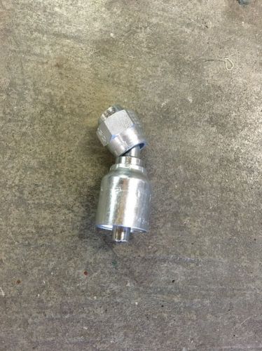 Parker 13743-8-6 hydraulic fitting 45° female jic for sale