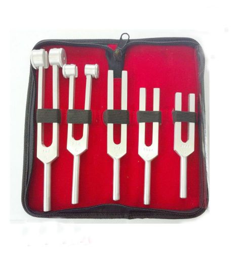 Tuning Fork Set of 5 - Medical Surgical Diagnostic instruments