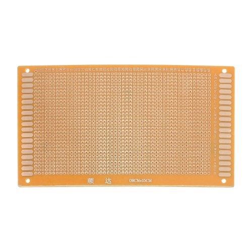 Uxcell? diy pcb prototype solderable copper veroboard stripboard 90mmx150mm for sale