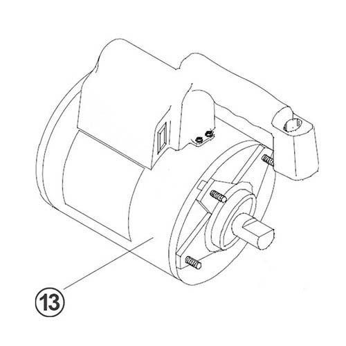 Robinair 15365 Repl. Motor &amp; Power Cord For 15400/15434