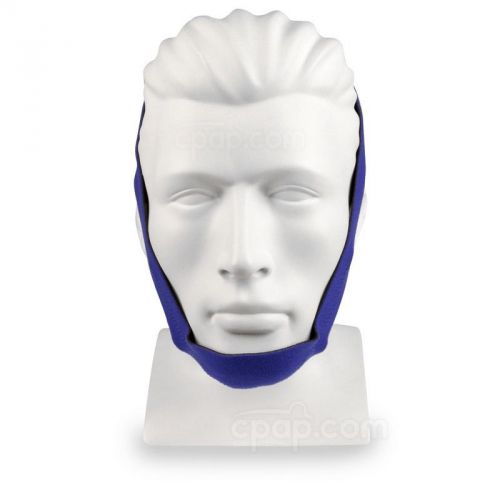 PureSom CPAP Ultra Chin Strap Part No. TMS-11 Qty 1 Each Made In USA Blue.