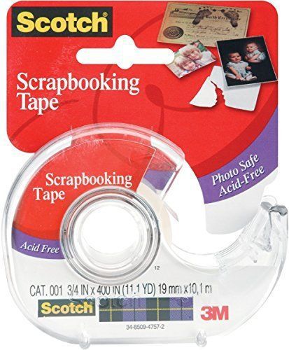 3m scotch 3/4-inch scrapbooking tape, 6-pack for sale