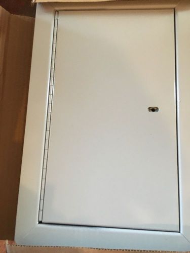 CENDREX PFI 7&#034; x 12&#034; Steel Insulated Fire Door w/ Key NEW Gray Custom Size