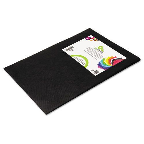 Smart-Fab Smart Fab Disposable Fabric, 12 x 18 Sheets, Black, 45 per pack
