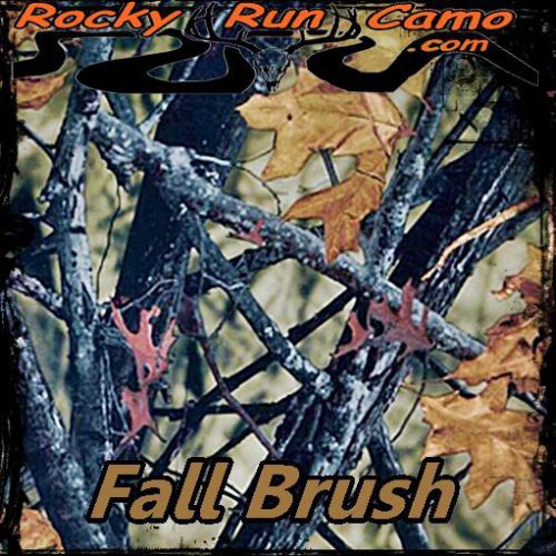 Fall Brush R.R.C.Camo Hydrographic water transfer Dip Kit Guns,Skulls,auto,ATV