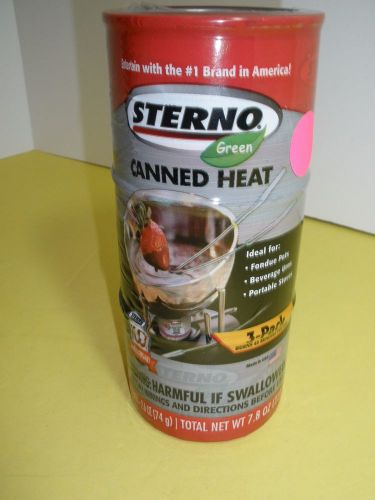 Sterno 2.6-Ounce Entertainment Cooking Fuel, 3-Pack