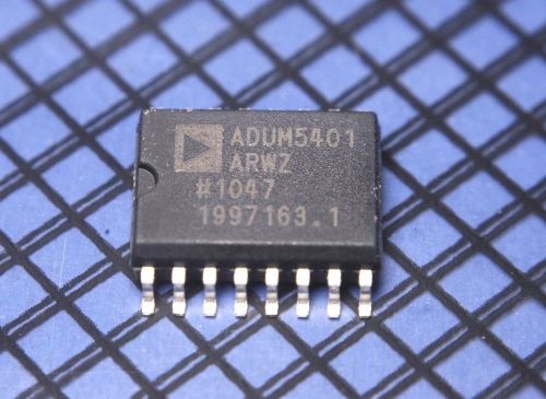Analog Devices ADUM5401ARWZ 4 Channel Isolator w/ DC-DC Converter SOP-16