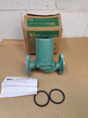 Taco 007-f5 cast iron cartridge circulator pump 1/25 hp new for sale