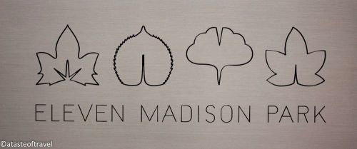 Chef coat with Eleven Madison Park logo