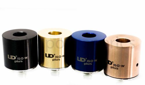 All 5 igo-w plus by youde ud --authentic - stainless, blue, brass, rose &amp; black for sale