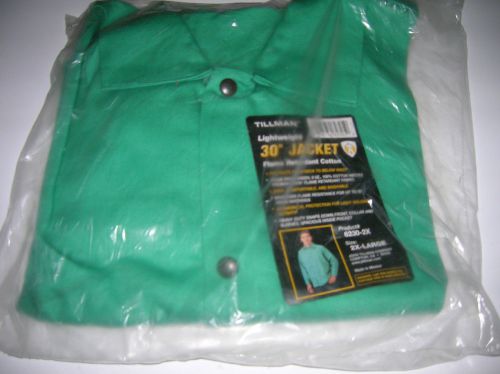 Tillman 6230-2x  2xl welding jacket flame retardant lightweight cotton for sale
