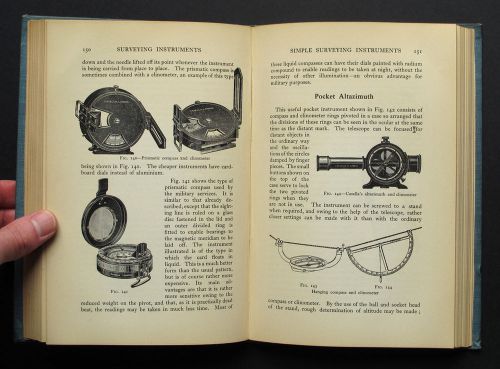 Surveying Instruments : design, construction, testing &amp; adjustment 1926 Book