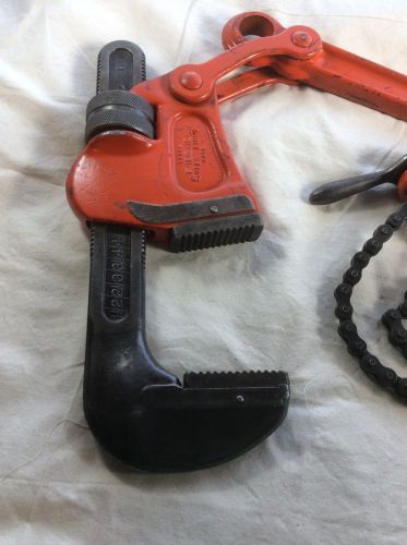 Ridgid super eight  60&#034; compound leverage pipe wrench for sale