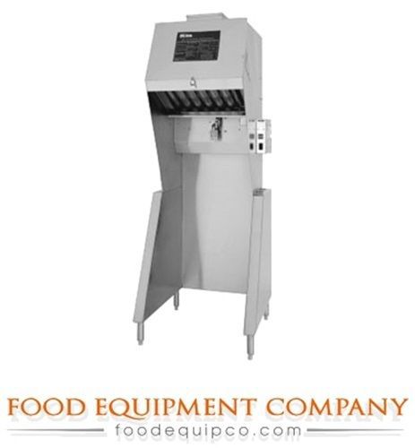 Giles fsh-2 ventless hood type 1 stainless hood with 3-stage filtration for sale