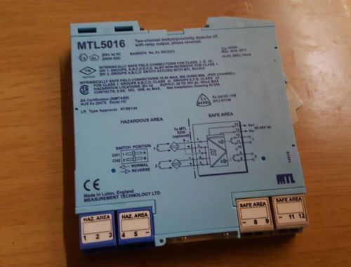 MEASUREMENT TECHNOLOGY MTL 5016 Switch Interface Module Fully Tested