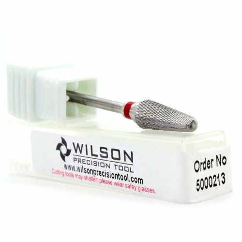 Carbide Cutter Wilson USA Tungsten HP Drill Bit Dental Nail Fine Large Cone