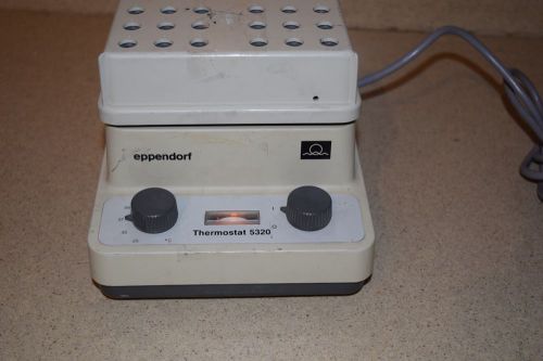 Eppendorf thermostat 5320 dry bath heat block for sale
