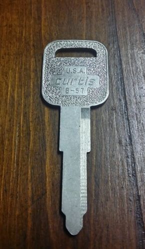 Curtis blank key b-57 for gm/isuzu cars for sale