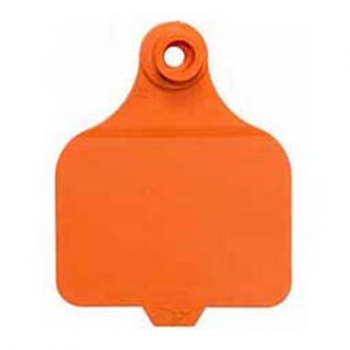 Fearing duflex large blank tags 25 count orange bright, fade-resistant color for sale